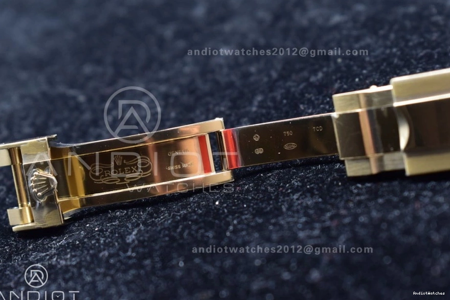 Best 759 Daytona 116518 Black Oysterflex 1:1 Dial Breathable SA Rubber Strap on Edition Clean 1202